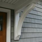 Roof corbel, solid cypress.